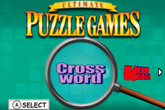 Ultimate Puzzle Games Title Screen